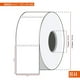 thumbnail image 5 of 48 Rollos de Etiquetas Térmicas Blancas Koovi 4x4 Pulgadas (102x102 mm) - 500 Etiquetas por Rollo, Precisión y Durabilidad, 5 of 5