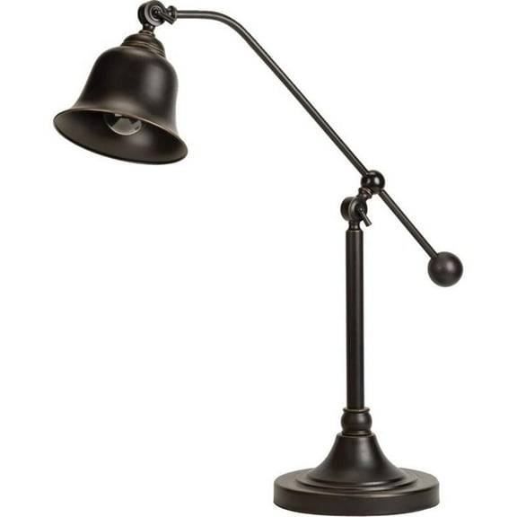 Stonecroft Furniture Bell Shade Table Lamp in Bronze