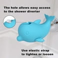 thumbnail image 2 of Faucet Cover Bathtub Baby Tub - Bath Spout Cover Silicone Blue Dolphin for Kids, Toddler, Infant, 2 of 7
