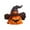 Dark Purple, variant on Aximioll Halloween Creepy Ghost Witch Pumpkin Ornaments — Dark Tones with Eerie Aura, Halloween Decorations for Snack Tables, Dessert Stations & Halloween Party Setups for Parties with spooky setups