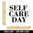 thumbnail image 2 of Self Care Day Self-Inking Rubber Stamp Ink Stamper - Pink Ink - Mini 1/2 Inch, 2 of 7