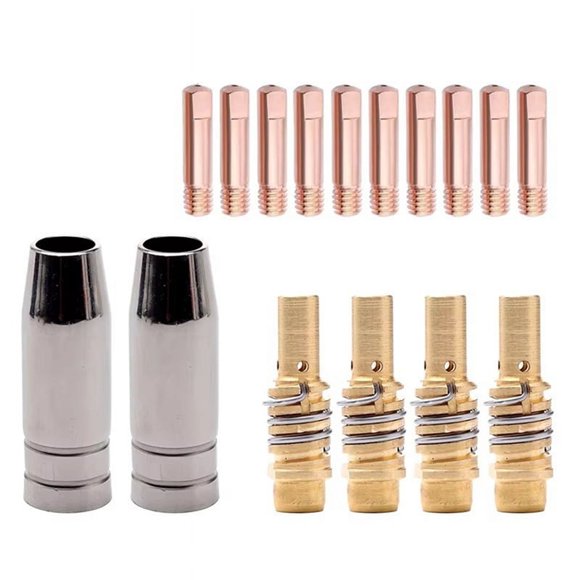 MB-15AK MIG Welding Contact Tip 15AK 0.8mm Protective Nozzle for Rilon Riland Jasic Welding Supplies Kit