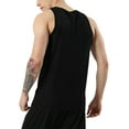 thumbnail image 3 of Ma Croix Men's Tri Blend Tank Top Soft Cotton Muscle Slim Fit T-Shirt S-2XL, 3 of 6