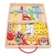 thumbnail image 3 of Juguete De Rompecabezas De Caja De Herramientas, Interacción Entre Padres E Hijos, Mano De Obra Fina Educativa, Caja De Herramientas De Madera, Juguetes Para El Hogar ANGGREK  Descripción de la referencia, 3 of 5