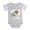 Heather Gray, variant on CafePress - FIN Talk To Diaper Butt - Cute Infant Baby Football Bodysuit