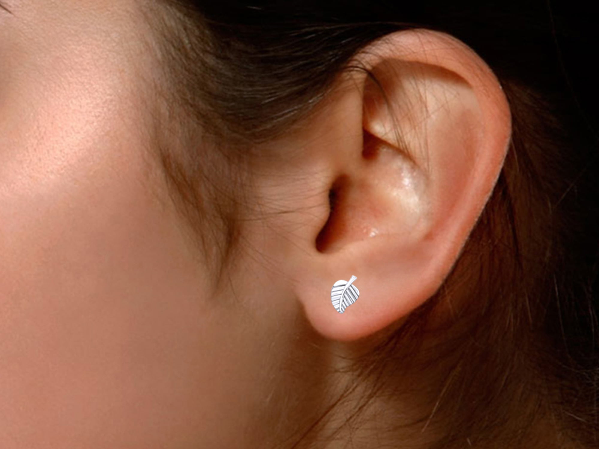 Nakshatra Pattern Diamond Stud Earrings