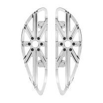 Chrome Driver Non-Slip Floorboards Footboard For Harley Road Electra Glide 86-23