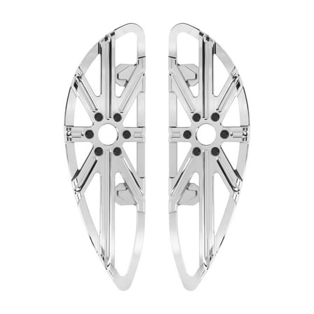 Chrome Driver Non-Slip Floorboards Footboard For Harley Road Electra Glide 86-23