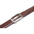 thumbnail image 2 of Men's Ratchet Belt Leather Automatic Buckle One Size,Adjust 28-46inch, 2 of 3