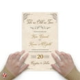 thumbnail image 3 of Natural Cream Stationery Parchment Paper – Great for Writing, Certificates, Menus and Wedding Invitations | 24lb Bond Paper | 8.5 x 14” | 50 Sheets Per Pack, 3 of 6