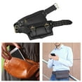 thumbnail image 6 of hengtong PU Leather Waist Bag Adjustable Strap Lightweight Water Resistant Fanny, 6 of 9