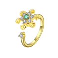 thumbnail image 1 of Gold Anxiety Ring For Women, Fidget Rings For Anxiety For Women, 1 of 5