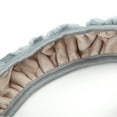 thumbnail image 4 of Unique Bargains Gray Soft Plush Fuzzy Auto Car Truck Steering Wheel Cover Warm for Winter, 4 of 4