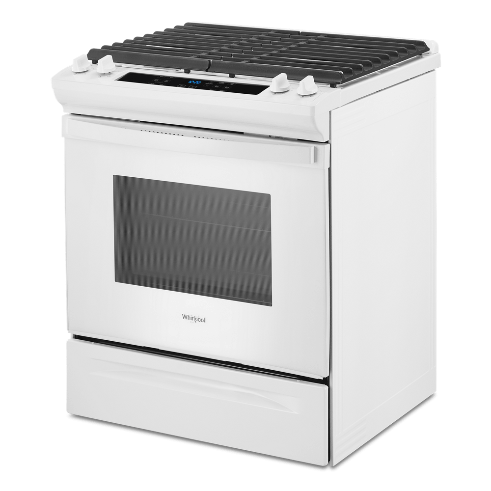WHIRLPOOL WEG515S0LW 30" free standing gas range