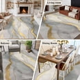 thumbnail image 5 of 5'x8' Area Rugs, Marble Grey Indoor Outdoor Area Rug for Living Room Bedroom, Modern Gold Luxury Neutral Texture Washable Bathroom Rugs Kitchen Floor Carpet Mats Home Decor Aesthetic, 5 of 8