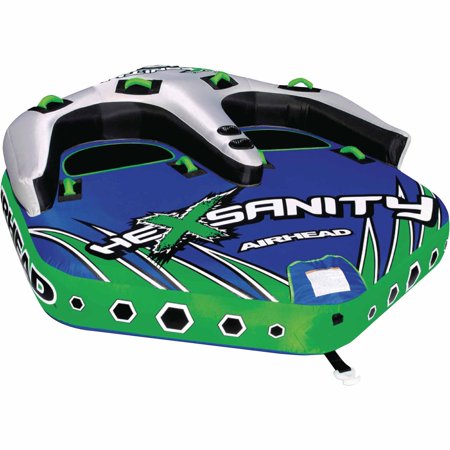 UPC 737826034437 product image for Airhead Hexsanity Inflatable Double Rider Towable | upcitemdb.com