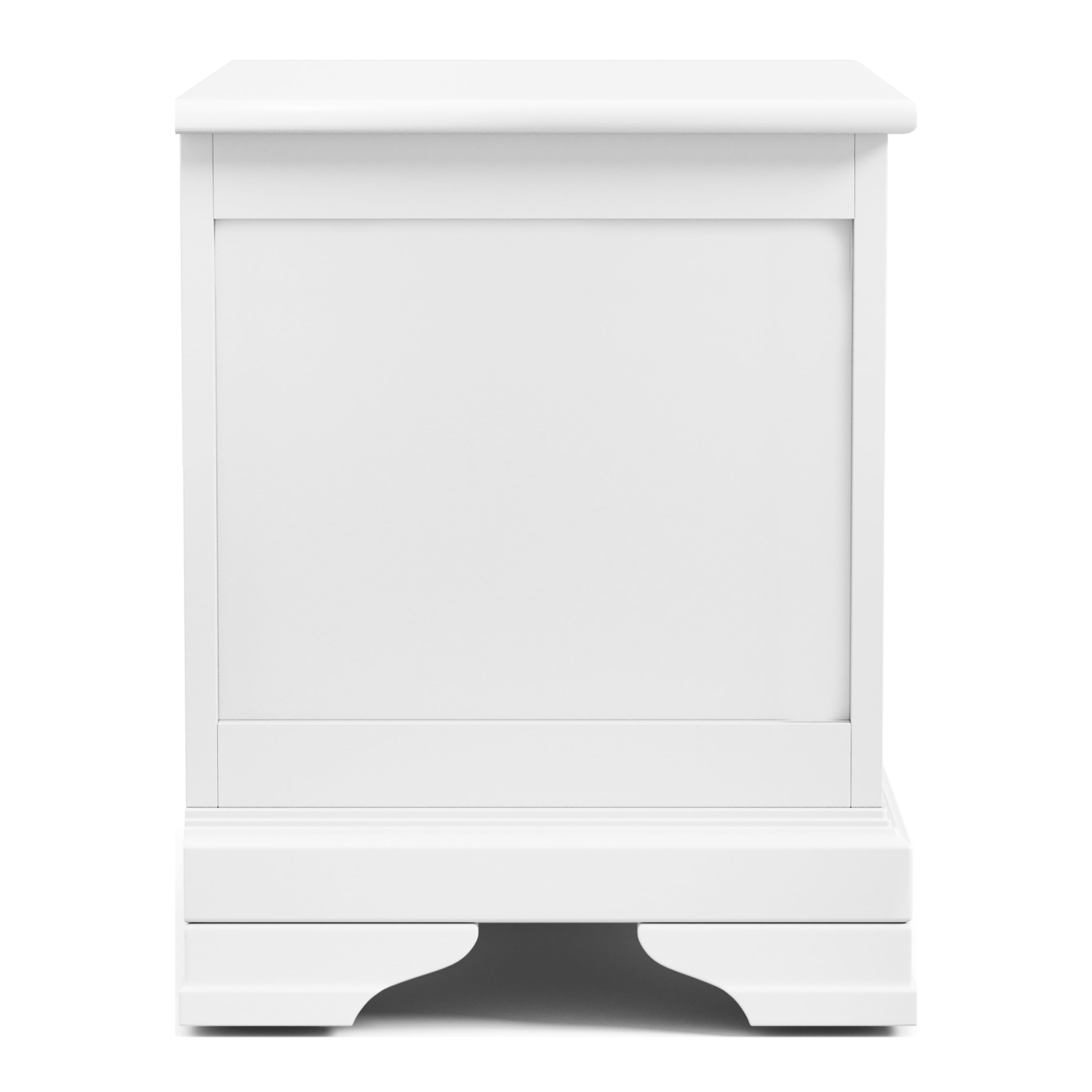 Furniture of America Livia Kids Transitional 2-Drawer Nightstand, White