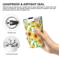 thumbnail image 5 of PAYOHTO Sunflower Patternhand Painted Insulated Stainless Steel Tumbler 12 oz Thermos Come with Straw Kids Leak-Proof Travel Mug Cup, 5 of 7