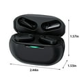 thumbnail image 3 of Wireless Earbuds P1 PRO, Earphones Wireless Bluetooth Headphones with Clear Call Mics Ear Buds, Comfortable Fit, IPX7 Waterproof Headset Long Battery Life, 30H Playtime for Sports Workout - Black, 3 of 7
