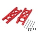 thumbnail image 1 of Brazo de suspensión trasera Piezas de mejora de repuesto de aleación de aluminio Brazo inferior RC para coche ECX 2WD 1/10 RC Rojo, 1 of 10