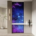 thumbnail image 3 of Idea4wall 2pcs Vast Starry Sky Galaxy Stick Wallpaper Removable Wall Murals Large Wall Stickers for Home Decoration, 120"x48", 3 of 5