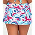 thumbnail image 6 of Printed Sporty Skirted Bikini Bottom Swimsuit, 6 of 6