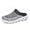 Grey, variant on Men Backless Sneakers Breathable Mule Cushion Open Back Casual Slippers for Men