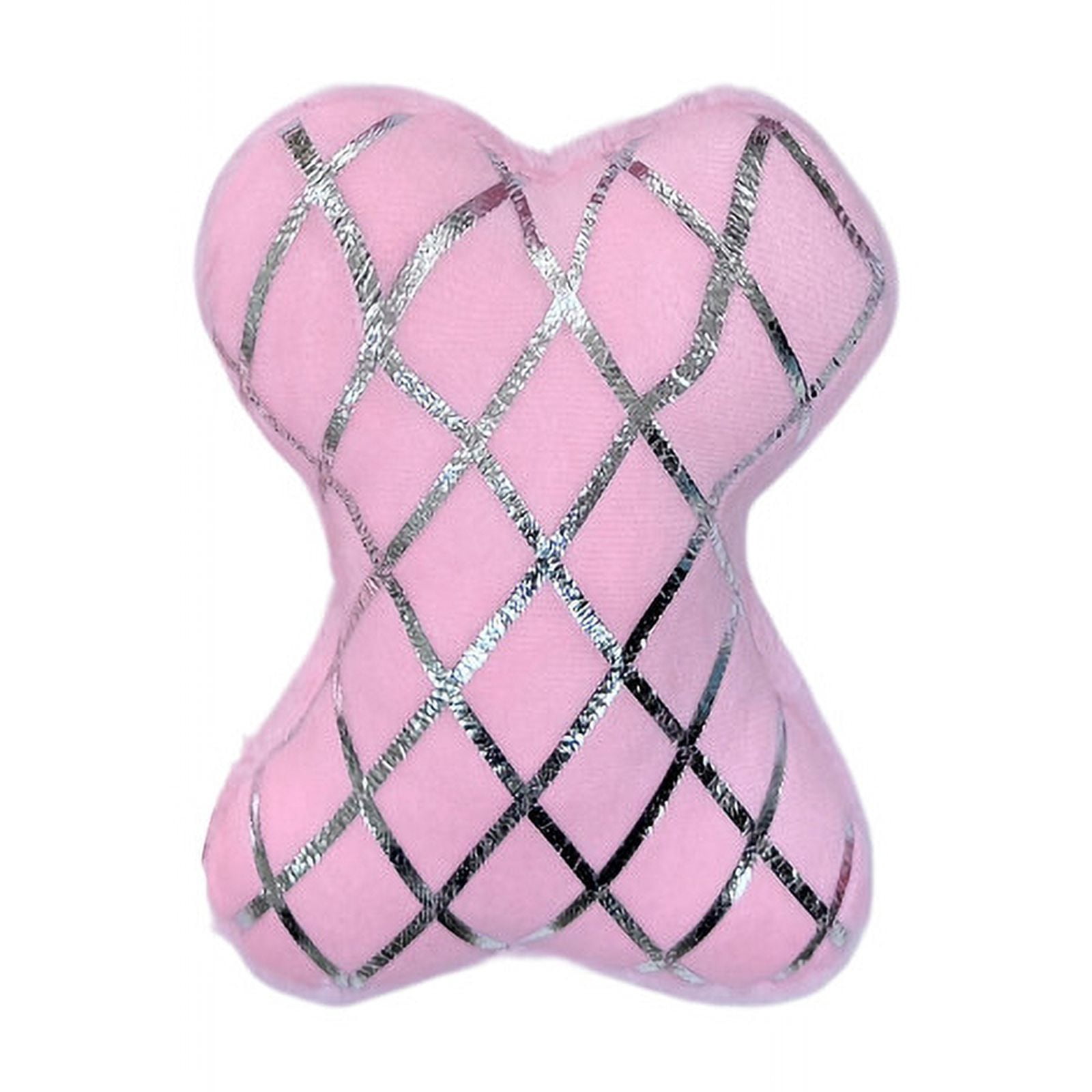 Vibrant Life Holiday 5-Piece Dog Toy Stocking Gift Set, Pink, Chew Level 2