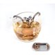 thumbnail image 2 of Colador de té, infusor de té de hojas sueltas de acero inoxidable, filtro, difusor de hierbas, bandeja para servir con forma de rana de especias, infusor de té, 2 of 5