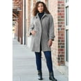 thumbnail image 5 of Roaman's Women's Plus Size Petite Plus Size Button Up Fleece Jacket, 5 of 6