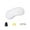 White, variant on Neoyler Sleep Mask Light Blocking Heated Eye Mask USB Heating Compress for Dry Eyes Breathable Contoured Adjustable Temperature with Timer Washable Cover for Travel and Sleep Black 7.8x5.9x1.9in