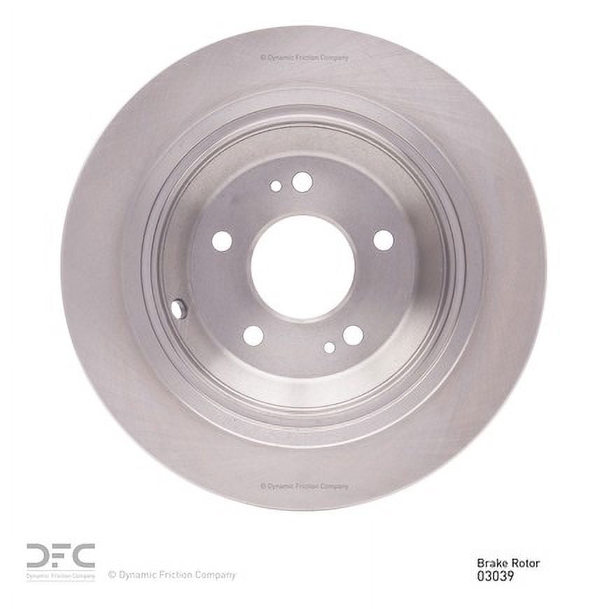 Rear Dynamic Friction Company Disc Brake Rotor 600-03039 (1) For 2009-2016 Hyundai Genesis, 2016-2017 Kia K900, 2017-2020 Genesis G80
