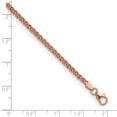 thumbnail image 2 of 14k Rose Gold 2.5mm Wheat Chain Necklace 20 Inch Chain Necklace for Women and Men - 12.8 Grams, 2 of 2