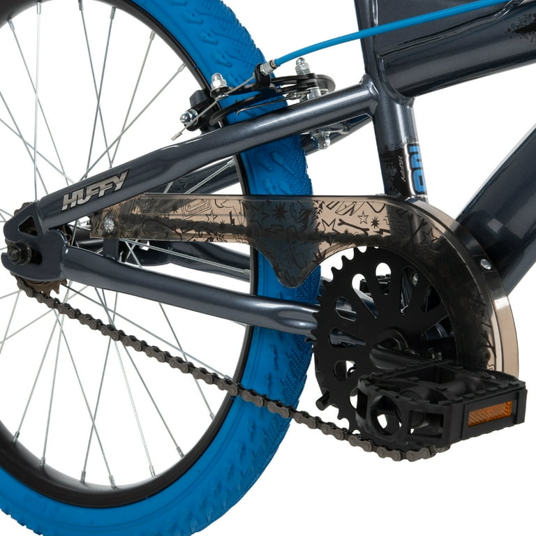 Huffy Kids 20 BMX Bikes with Padded Seat and Bike Chain Cover