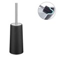 thumbnail image 1 of Autorización：Cepillo y soporte para inodoro, soporte para cepillo de inodoro Mango de acero inoxidable Cerdas duraderas Limpieza profunda Cepillo de baño compacto Ahorre espacio Buen agarre Antigoteo Adepaton 2035089-1, 1 of 8