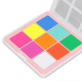 thumbnail image 3 of 9 Colors Face Body Paint Palettes 27g Food Grade Materials Bright Colors Quick Drying Face Body Paint Oil Palettes, 3 of 5