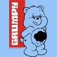 thumbnail image 2 of Toddler's Care Bears Grumpy Bear Name Tag Graphic Tee Light Blue 3T, 2 of 3