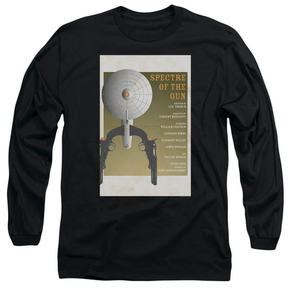 Star Trek Tos Episode 61 Adult 18/1 T-Shirt Black