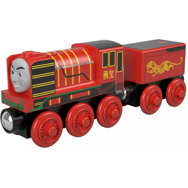 Wood Yong Bao Wooden Tank Engine Train, Thomas The Tank Engine Wooden Tablet