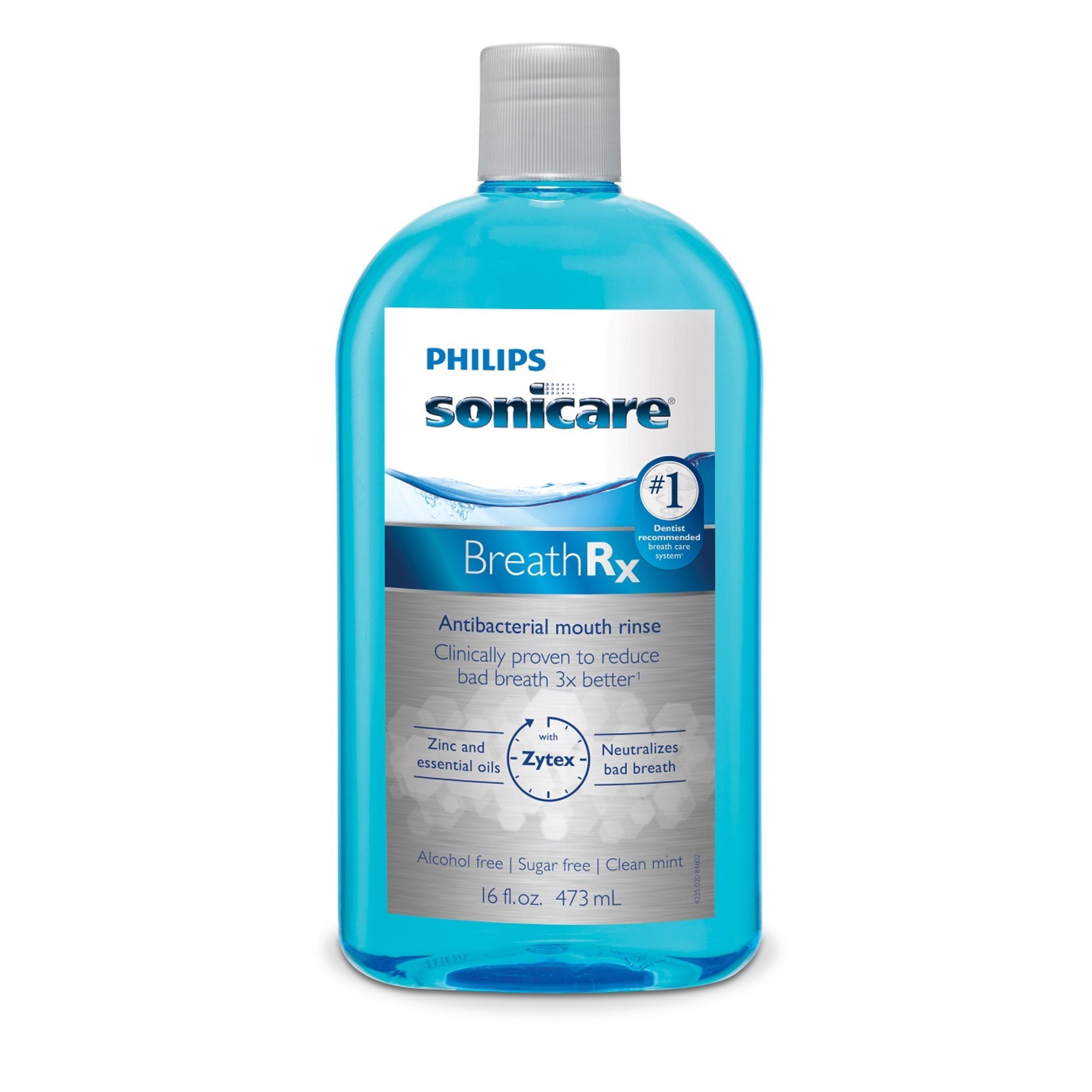 Philips Sonicare Breathrx Antibacterial Mouth Rinse (16oz Bottle)