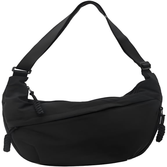 GASTROPOD Nylon Crescent Crossbody Bag for Women Shoulder Tote Handbag Casual Sling Bag Dumpling Purse Bag for Outdoor Travel