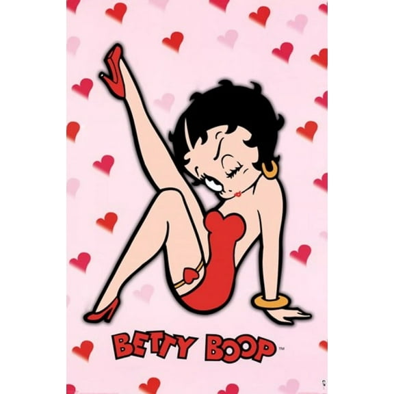 Betty Boop - Leg Laminated Poster (24 x 36)
