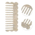 thumbnail image 2 of Unique Bargains 1 Pc Wave-shaped Hair Comb Gray Acetate Sheet, 2 of 5