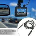 thumbnail image 2 of Unique Bargains 4 Pin 20ft 6m Backup Camera Extension Cable Dash Camera Cord Wires Car Auto Rear View Camera, 2 of 5