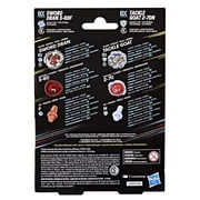 Beyblade X Tackle Goat 2-70N & Sword Dran 3-60F Dual Battling Top Pack Set