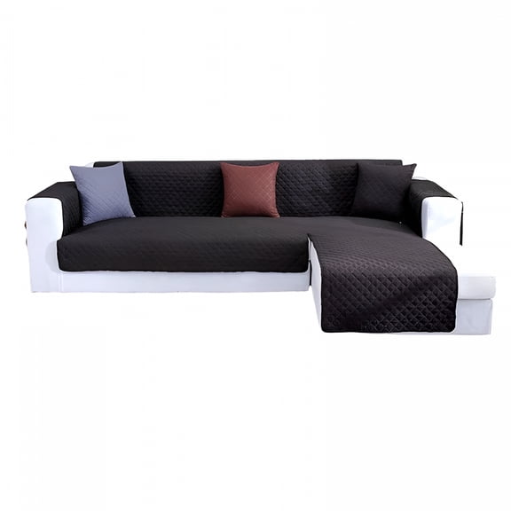 AUQ Sectional Couch Covers L Shape Sofa Cover For Dogs Pet Couch Furniture Protector