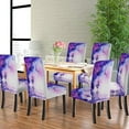 thumbnail image 3 of Butterfly Stretch Chair Covers for Dining Room 6 Pack,Printed Stretchable Dining Chair Slipcover Washable Removable for Kitchen Dining Room,Living Room,Hotel,Banquet,Party, 3 of 5