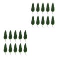 thumbnail image 4 of kurtrusly Paysage Arbres Modèles de Chemin de Fer Miniature Artificielle Table de Sable 10 Pièces 2Set, 4 of 6