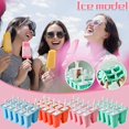 thumbnail image 3 of Moules à Popsicle 10 Pcs Moules à Glace en Silicone Réutilisables Démoulage Facile, 3 of 4