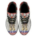 thumbnail image 2 of Remembrance Day Canadian Veterans LeStWe Forget Shoes Sneakers Black Size 8, 2 of 7
